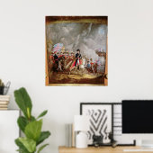 Poster Vase avec représentation de Wellington (Bureau à domicile)