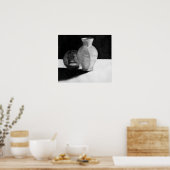 Poster Vase avec sphère (Cuisine)