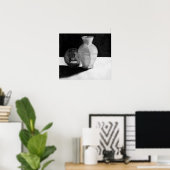Poster Vase avec sphère (Bureau à domicile)
