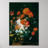 Poster Vase de fleurs (Devant)