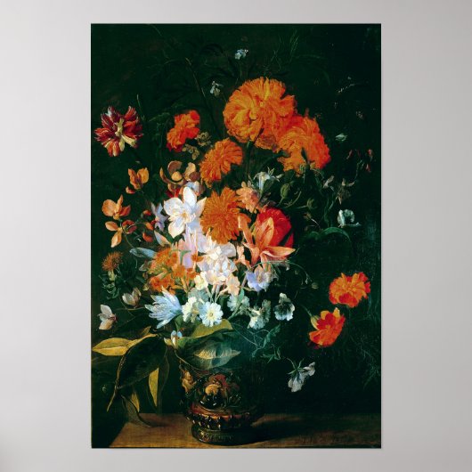 Poster Vase de fleurs (Devant)