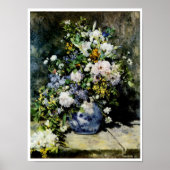 Poster Vase de fleurs (Devant)