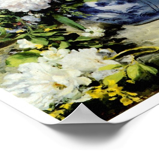 Poster Vase de fleurs (Coin)