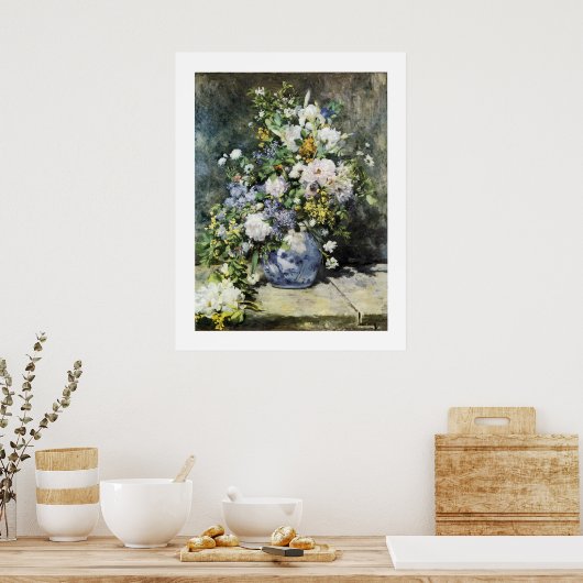 Poster Vase de fleurs (Cuisine)
