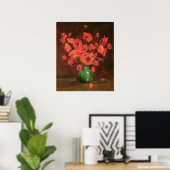 Poster Vase de fleurs (Bureau à domicile)