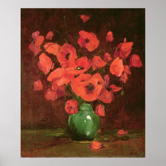 Poster Vase de fleurs (Devant)