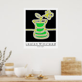 Poster Vase de fleurs (Cuisine)