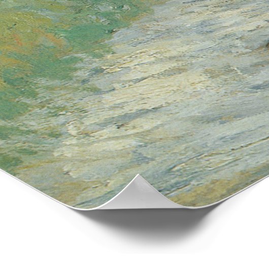 Poster Vase de fleurs de Claude Monet (Coin)