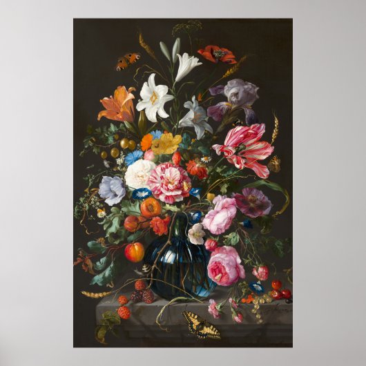 Poster Vase de fleurs de Jan Davidsz de Heem 2 (Devant)