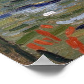 Poster Vase de fleurs de Van Gogh (Coin)