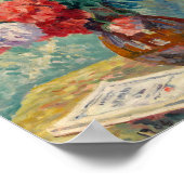 Poster Vase de Fleurs | Maximilien Luce (Coin)