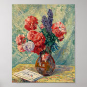 Poster Vase de Fleurs | Maximilien Luce (Devant)