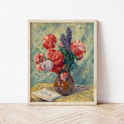 Poster Vase de Fleurs | Maximilien Luce