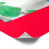 Poster Vase de fleurs par Lauren (Coin)