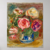 Poster Vase de Rose | Renoir (Devant)