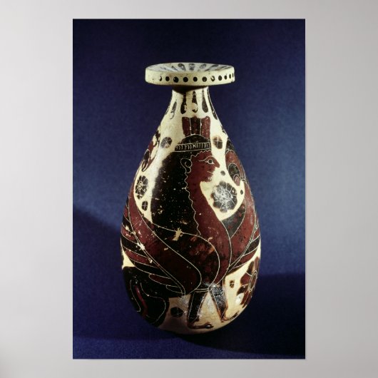 Poster Vase de style Proto-Corinthien avec sphinx (Devant)