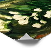 Poster Vase de Van Gogh avec Viscaria (Coin)