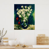 Poster Vase de Van Gogh avec Viscaria (Cuisine)