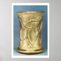 Vase décorée de créatures mythologiques, Perse