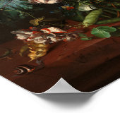 Poster Vase des fleurs, 1660 par Jan Davidsz de Heem (Coin)