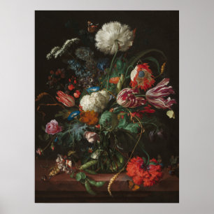 Poster Vase des fleurs - Jan Davidsz. de Heem