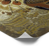 Poster Vase étrusque avec fleurs (Coin)