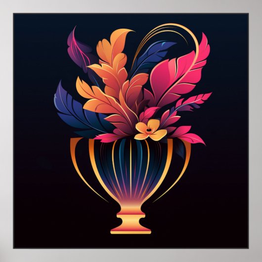 POSTER VASE NÉO #2 (Devant)