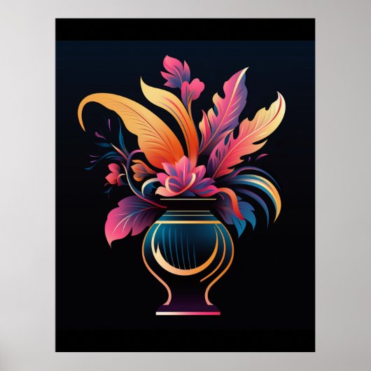 POSTER VASE NEO N° 1 (Devant)