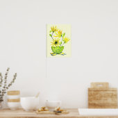 Poster Vase paresseux (Cuisine)