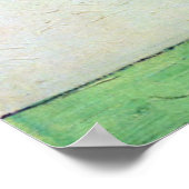 Poster Vase Still Life avec Irises par Vincent van Gogh (Coin)