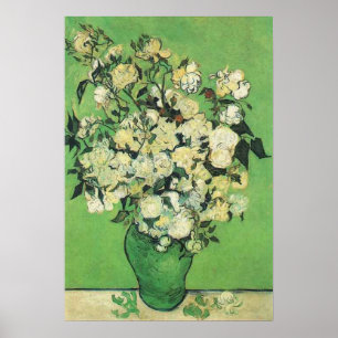 Poster Vase, van Gogh