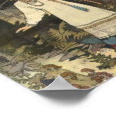 Poster Vasilisa le Beau à la cabane de Baba Yaga - I (Coin)