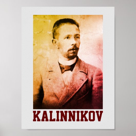 Poster Vasily Kalinnikov (Devant)