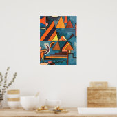 Poster Vasily Kandinsky Bauhaus Dessau (Cuisine)