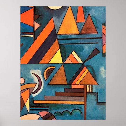 Poster Vasily Kandinsky Bauhaus Dessau (Devant)
