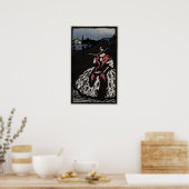 Poster Vasily Kandinsky Lady avec ventilateur (Cuisine)