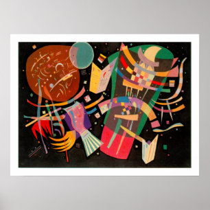 Poster Vassily Kandinsky, 1939 - Composition 10