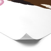 Poster Vautour de la bulle soufflant la bulle (Coin)