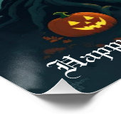 Poster Vautour d'Halloween (Coin)