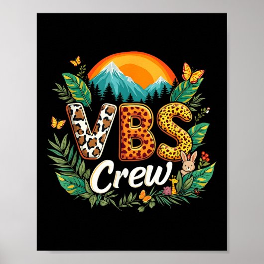 Poster Vbs Crew 2025 Magnified Insects Adventure Squad Ca (Devant)