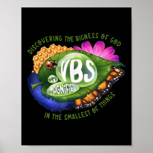 Poster VBS Magnifié 2025 Découvrir la grandeur de Dieu