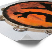 poster vechtsport capoeira kicks (Hoek)