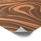 Poster Vecteur de texture du grain de bois : Motif de boi (Coin)