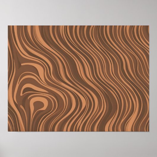 Poster Vecteur de texture du grain de bois : Motif de boi (Devant)