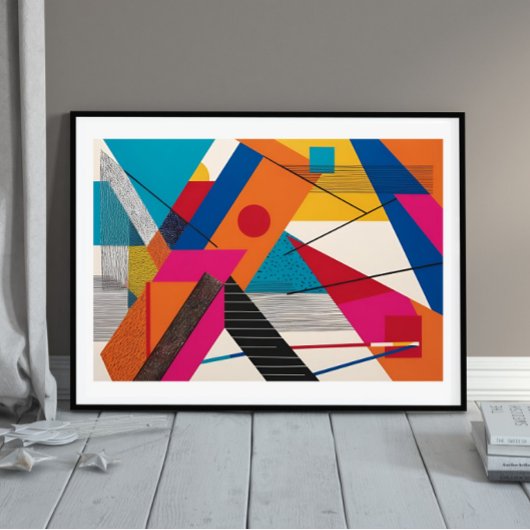Poster Vecteurs d'expression moderne