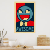 Poster Vectorisation du visage (Cuisine)