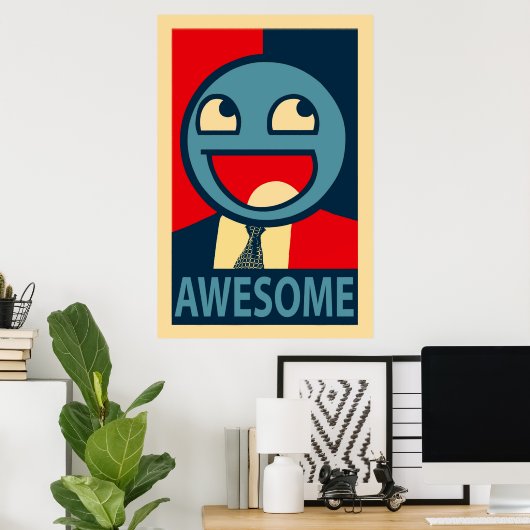 Poster Vectorisation du visage (Bureau à domicile)