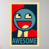 Poster Vectorisation du visage (Devant)