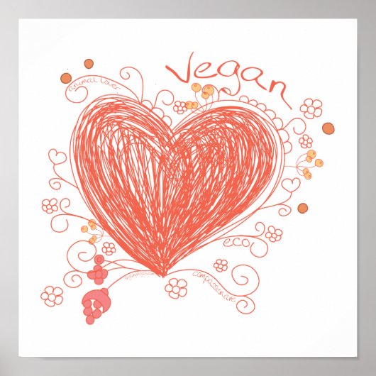Poster Vegan (Devant)