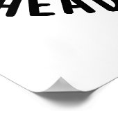 Poster Vegan De Ma Tête Tomates Drôle Veggie Pun (Coin)